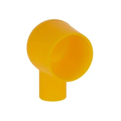 Hygieneventil mit Latexsauger gelb