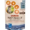IAMS Nassfutter Naturally Katze Erwachsen Thunfisch 85 g