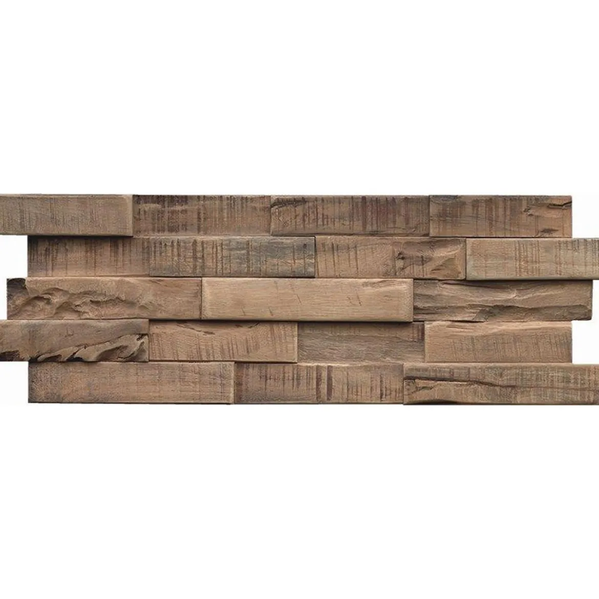Indo Slimwood Hevea Stone Washed Inh. 9Stueck, 560x200x8-18 mm