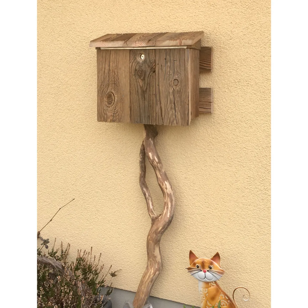JÜRGENSAltholz-Brett braun 100 x 10-15 x 2 cm