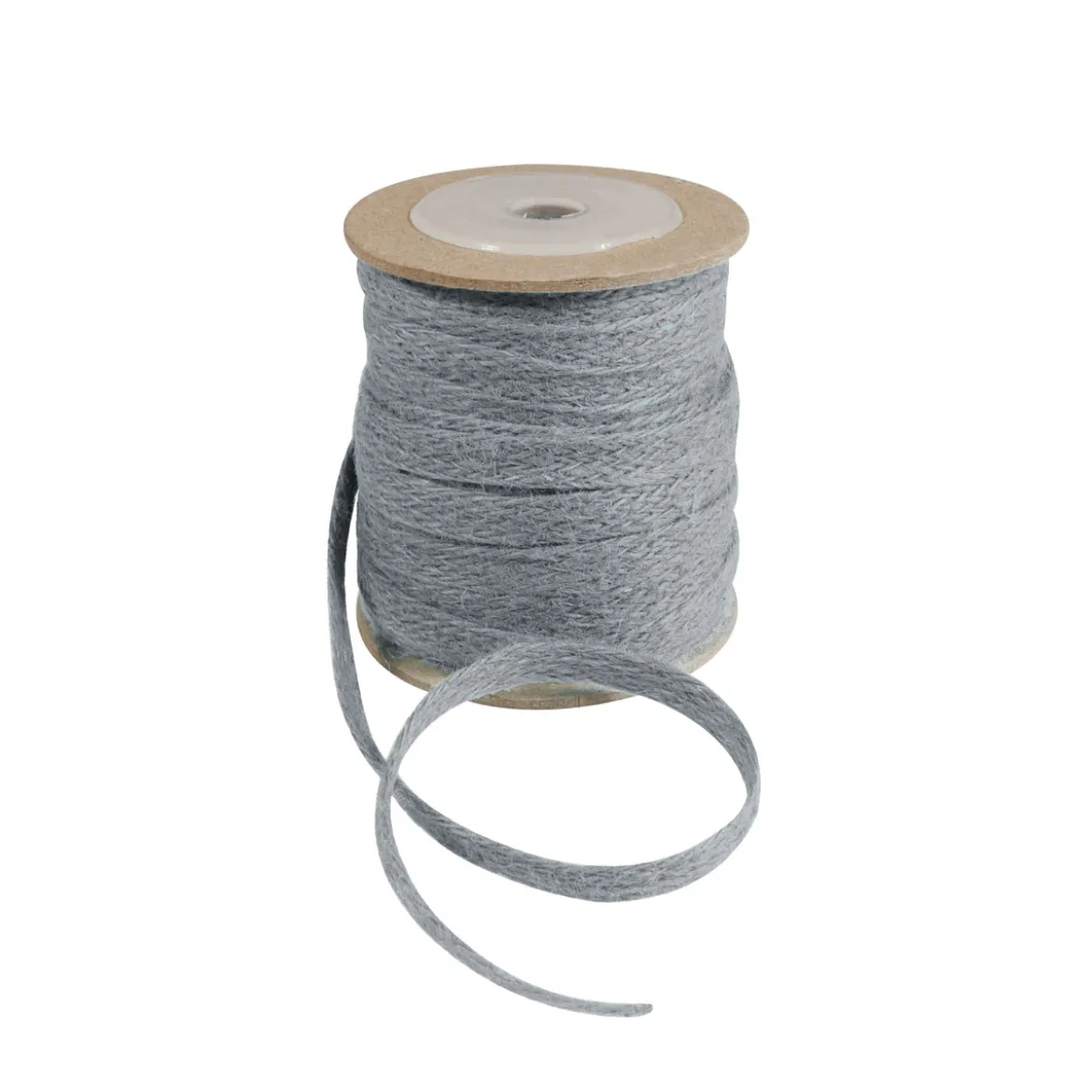 Jute Deko Band 1 cm x 20 m grau