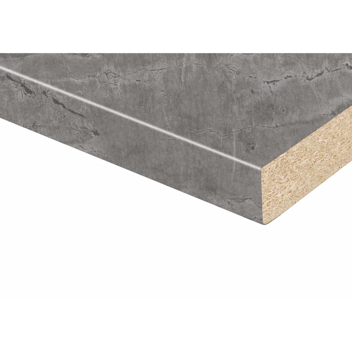 KAINDLArbeitsplatte 410 x 60 x 3,8 cm Atlantic Stone Graphit