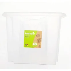 keeeper Aufbewahrungsbox Emil 45 x 27 x 35 cm 30 L transparent