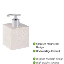 Keramik Seifenspender Mod. Cordoba,weiss