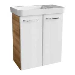 Keramik WT GWC 55,5x16x30 cm li. weissf. WT-Unterschraenke Milano GWC 8433x