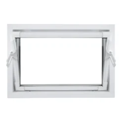 Kippfenster Q59 600x500mm ISO Glas weiss