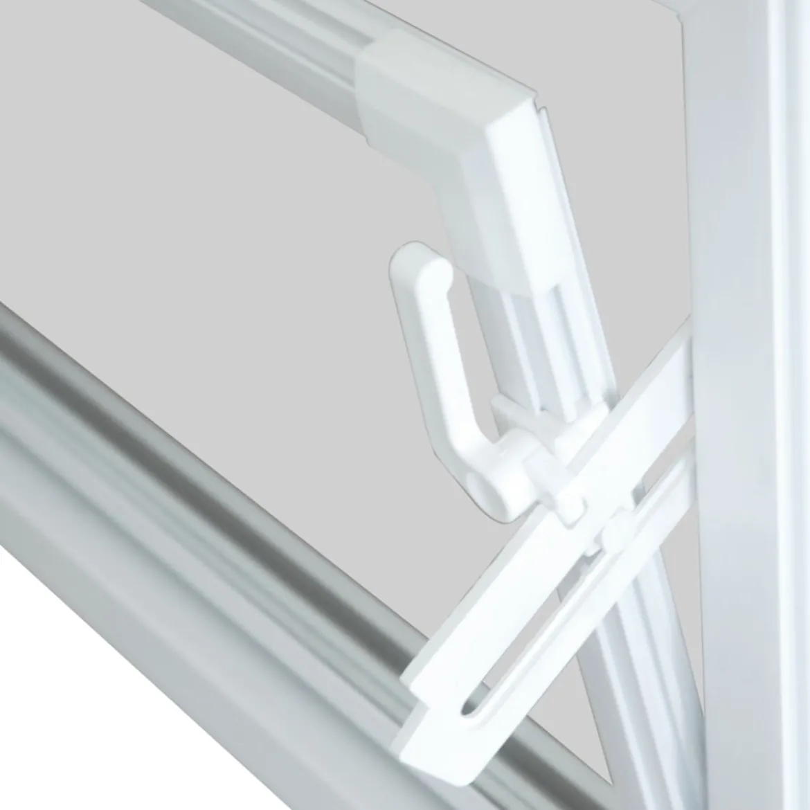 Kippfenster Q59 1000 x 500 mm ISO Glas weiss