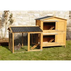 Kleintierstall Appartment Pro 118 x 130 x 61 cm braun