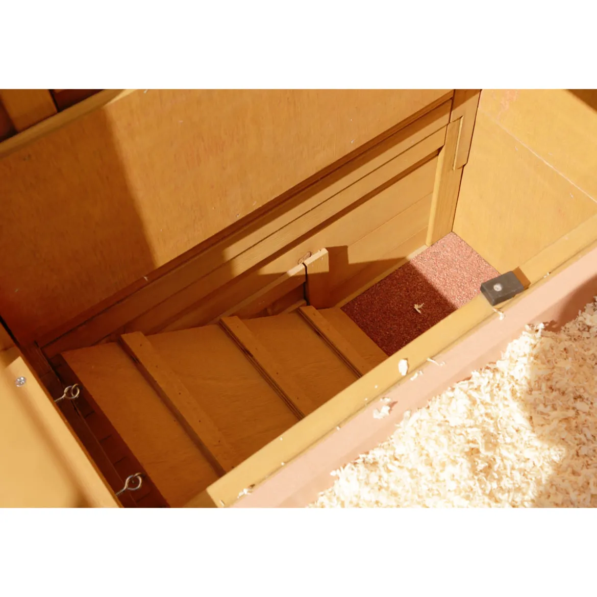 Kleintierstall Appartment Pro 118 x 130 x 61 cm braun