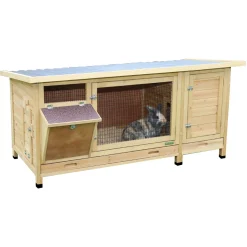 Kleintierstall Vario XXL mit Heuraufe 155 x 76 x 80 cm