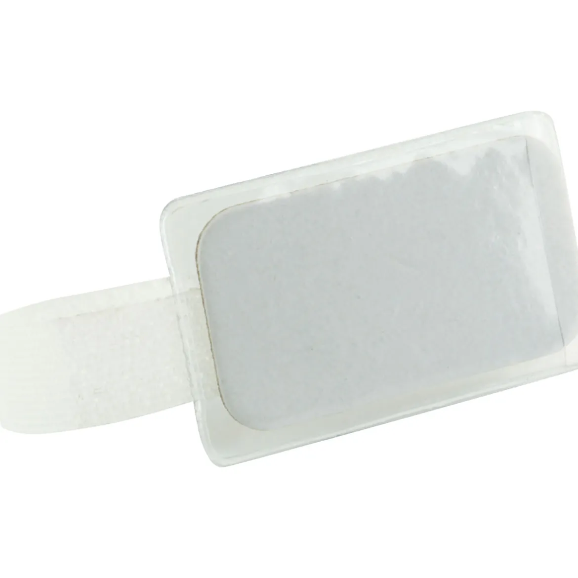 Klett-Beschrifttungsstreifen 12mm weiss10 St