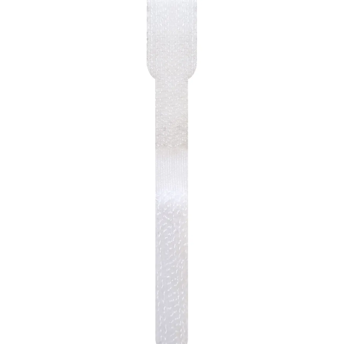 Klett-Beschrifttungsstreifen 12mm weiss10 St