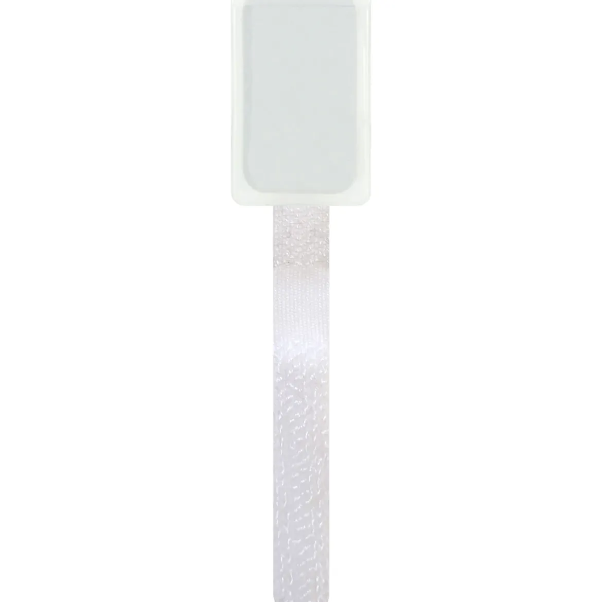 Klett-Beschrifttungsstreifen 12mm weiss10 St