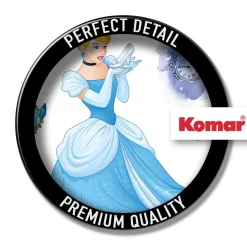 KomarSelbstklebende Vlies Wandtattoo Cinderella XXL 127x200 cm