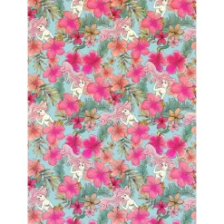 KomarVlies Fototapete Ariel Pink Flower 200x280 cm