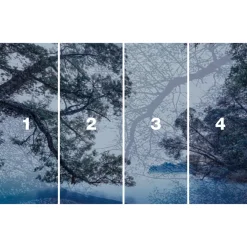 KomarVlies Fototapete Blue Waters 400x250 cm