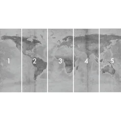 KomarVlies Fototapete Concrete World 500x250 cm