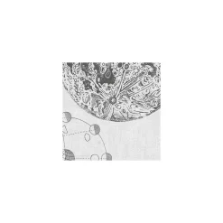 KomarVlies Fototapete Cosmos Sketch 300x280 cm