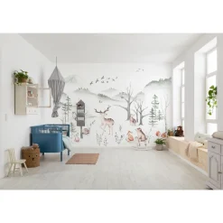 KomarVlies Fototapete Cozy Woods 400x280 cm