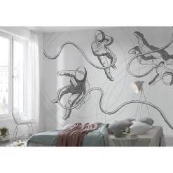 KomarVlies Fototapete Extraordinary Astronauts 400x280 cm