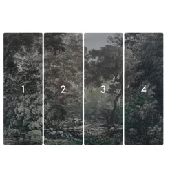 KomarVlies Fototapete Fairytale Forest 400x280 cm