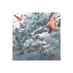 KomarVlies Fototapete Flamingos in the Sky 400x280 cm