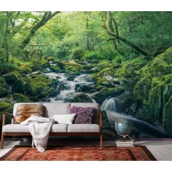 KomarVlies Fototapete Green Tales 400x250 cm