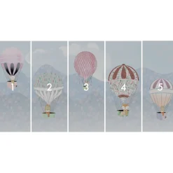 KomarVlies Fototapete Happy Balloon 500x250 cm