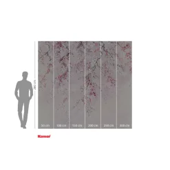 KomarVlies Fototapete Kirschblüten 300x280 cm
