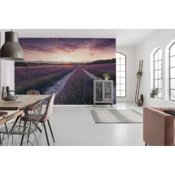 KomarVlies Fototapete Lavender Dream 450x280 cm
