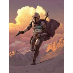 KomarVlies Fototapete Mandalorian Escape 200x280 cm