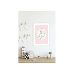 KomarWandbild Shelly Patterns Rose 50x70 cm