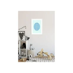 KomarWandbild Shelly Patterns Aqua 40x50 cm