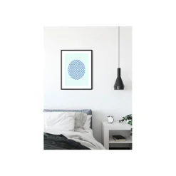 KomarWandbild Shelly Patterns Aqua 40x50 cm