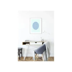 KomarWandbild Shelly Patterns Aqua 40x50 cm