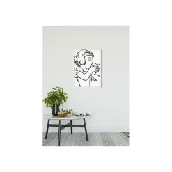 KomarWandbild Snow White Apple Bite white 50x70 cm