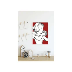 KomarWandbild Snow White Apple Bite red 50x70 cm