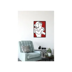 KomarWandbild Snow White Apple Bite red 40x50 cm