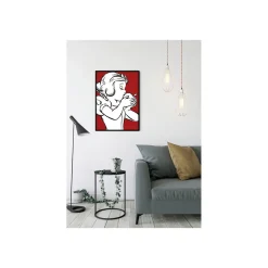 KomarWandbild Snow White Apple Bite red 40x50 cm