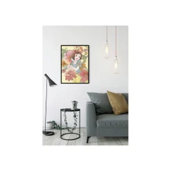 KomarWandbild Snow White Flowers 50x70 cm
