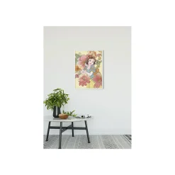 KomarWandbild Snow White Flowers 50x70 cm