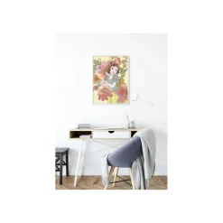 KomarWandbild Snow White Flowers 50x70 cm