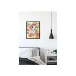 KomarWandbild Snow White Flowers 50x70 cm