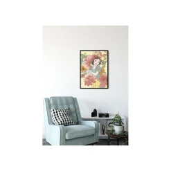 KomarWandbild Snow White Flowers 50x70 cm