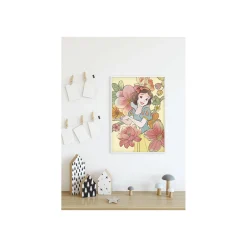KomarWandbild Snow White Flowers 50x70 cm