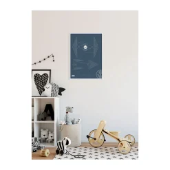 KomarWandbild Star Wars Blueprint Sith TIE-Fighter 50x70 cm