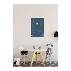 KomarWandbild Star Wars Blueprint Sith TIE-Fighter 50x70 cm