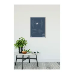 KomarWandbild Star Wars Blueprint Sith TIE-Fighter 50x70 cm