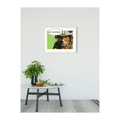 KomarWandbild Star Wars Classic Comic Quote Luke 70x50 cm