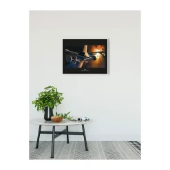 KomarWandbild Star Wars Classic Endor Orbit War 70x50 cm
